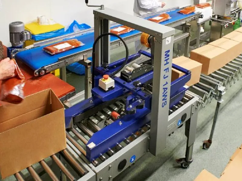 Finished food products checked for quality